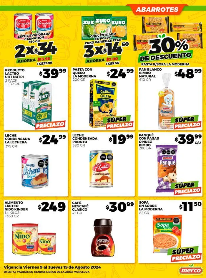 Catálogo de Merco - Lista con tu Lista 9 de agosto al 15 de agosto 2024 - Pagina 6