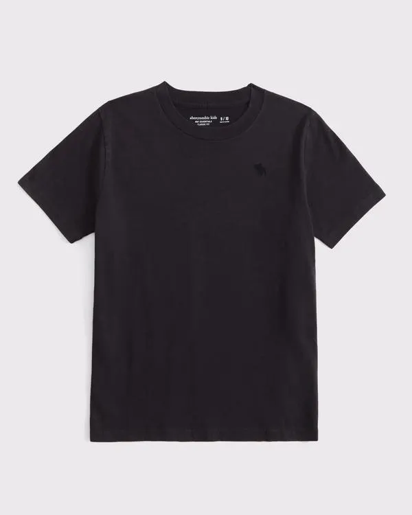 washed essential icon crew tee