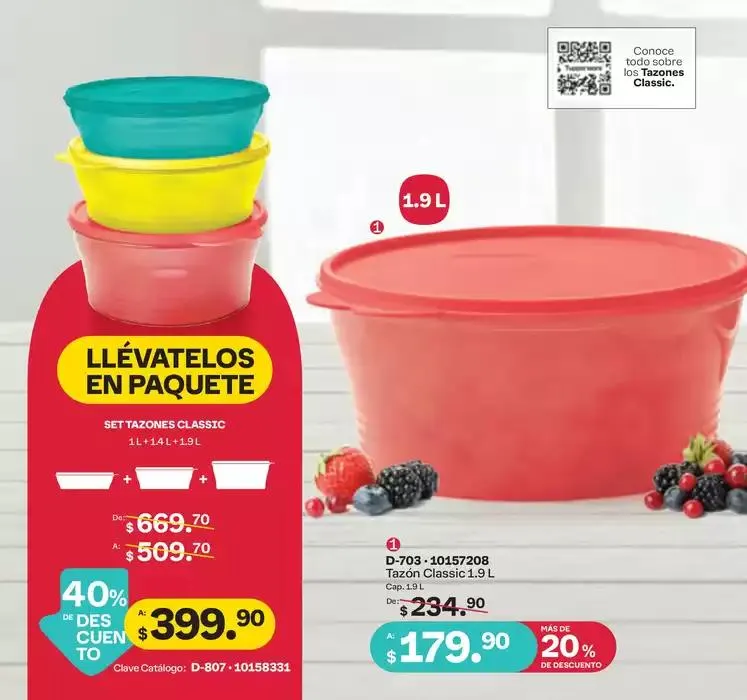 Catálogo de Tupper Tips 14 15 de octubre al 10 de noviembre 2024 - Pagina 42