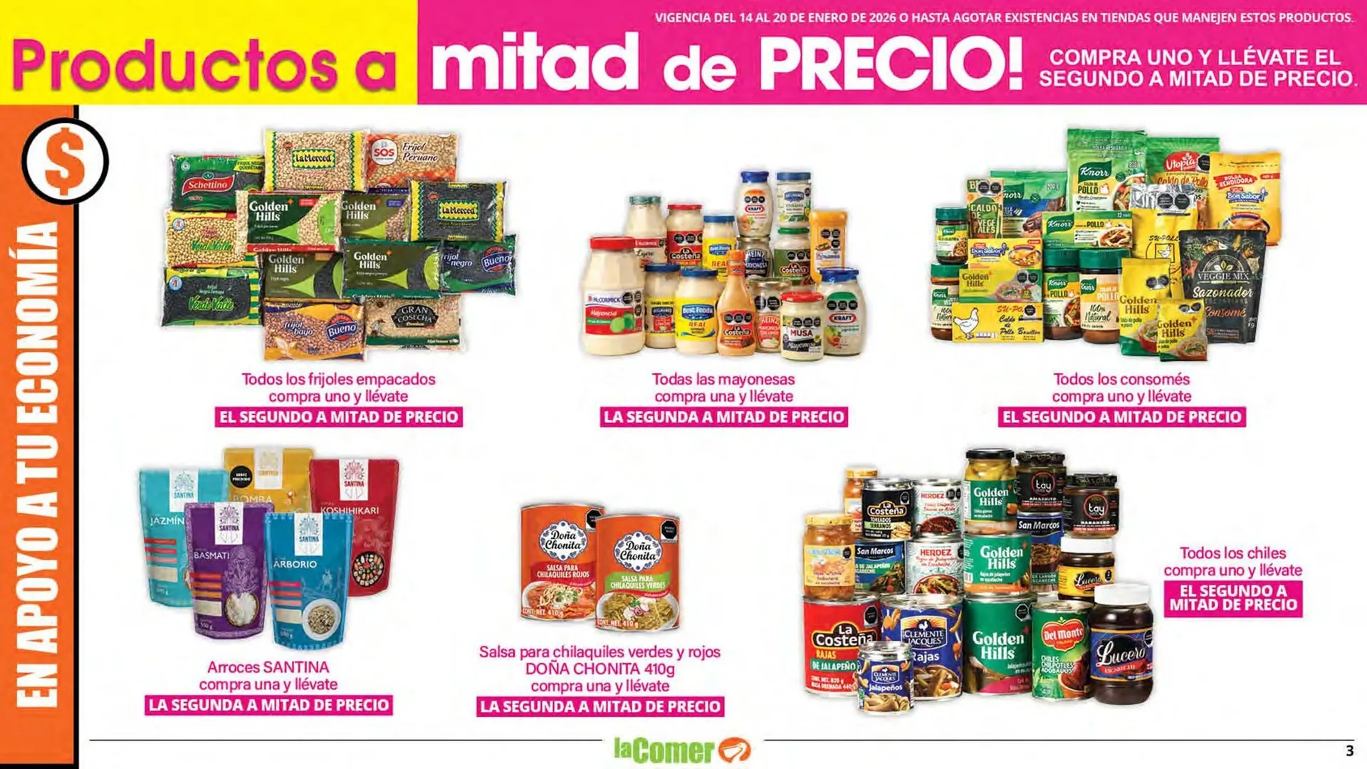Catálogo de Folleto La Comer 14 de enero al 20 de enero 2026 - Pagina 3