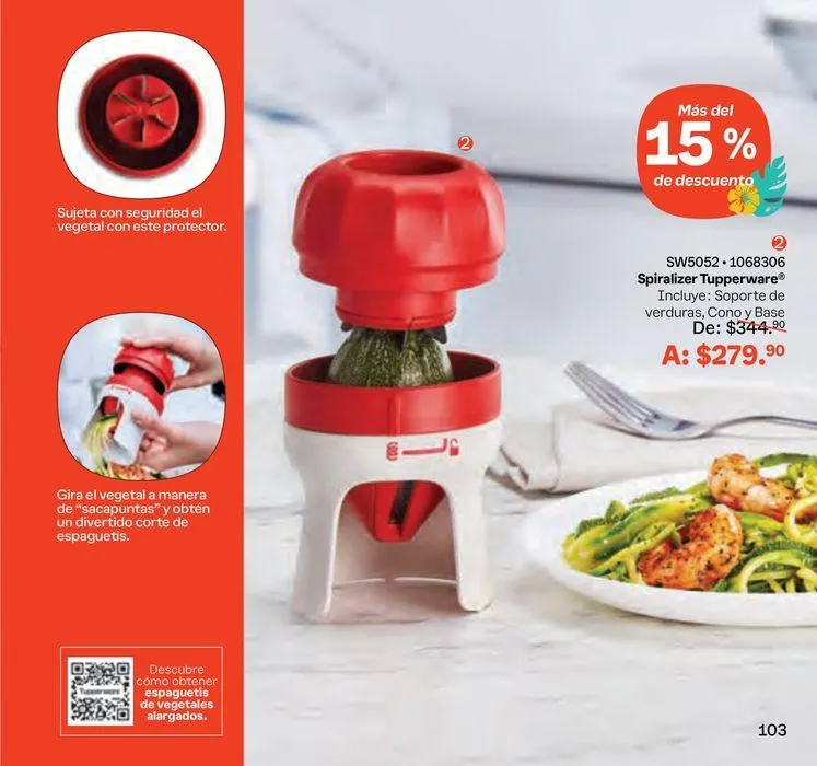 Catálogo de Tupper Tips 09 19 de junio al 7 de julio 2024 - Pagina 103