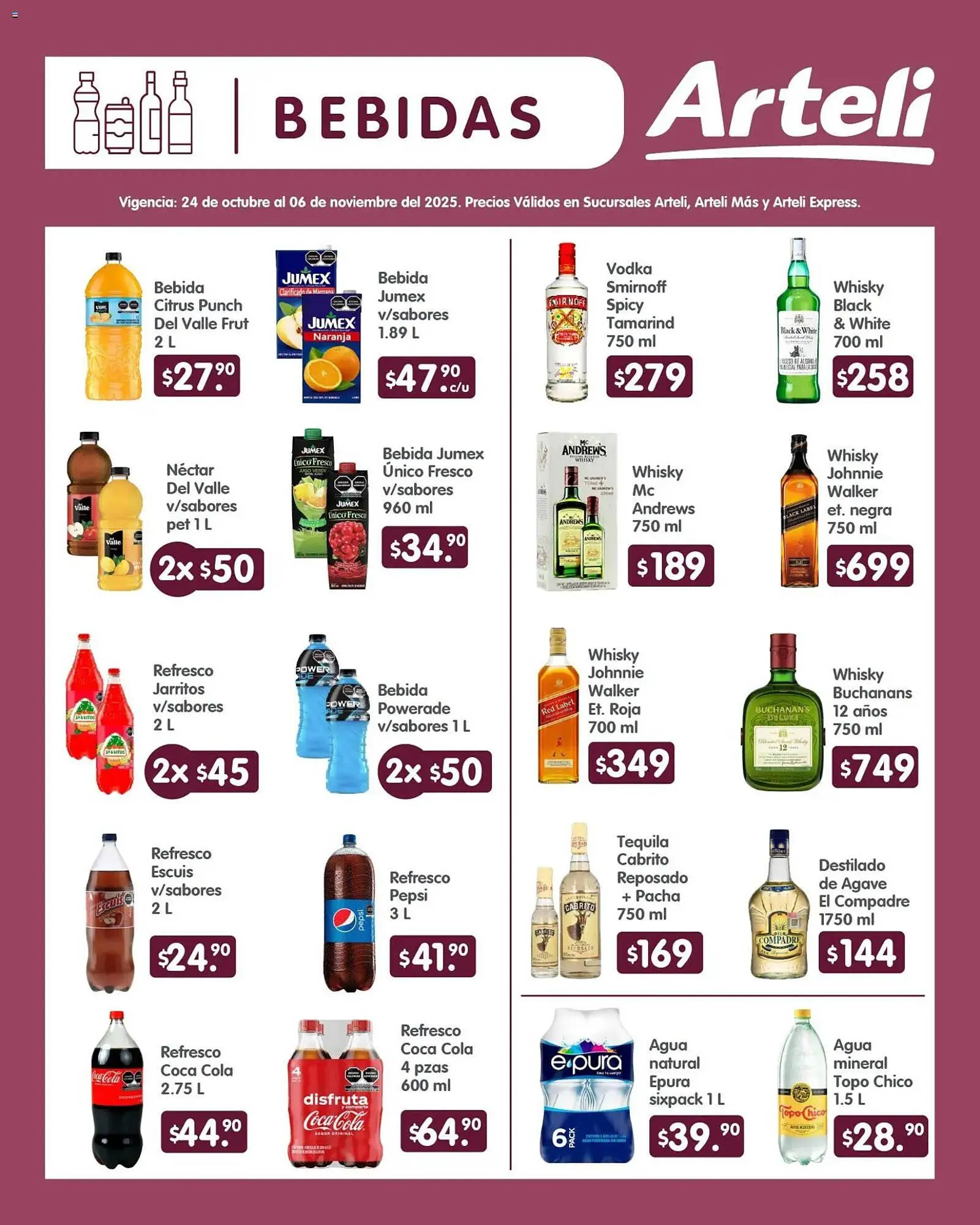 Catálogo de Folleto Arteli 27 de octubre al 6 de noviembre 2025 - Pagina 6