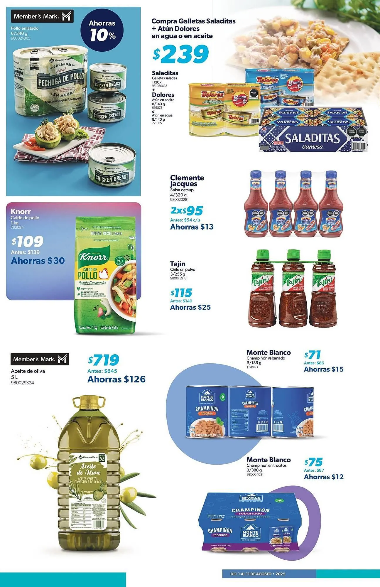 Catálogo de Catálogo Sam's Club 1 de agosto al 11 de agosto 2025 - Pagina 2