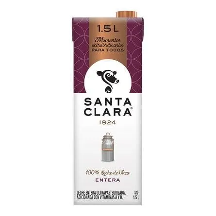 Leche Entera Santa Clara 1.5 lt