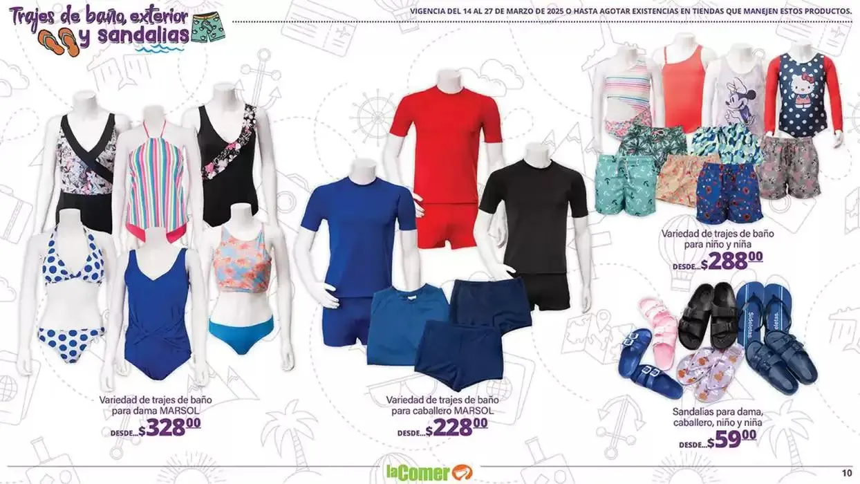 Catálogo de La Comer - Vacaciones 14 de marzo al 27 de marzo 2025 - Pagina 10