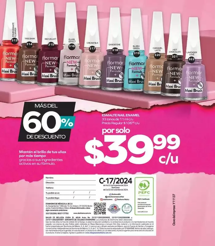 Catálogo de Stanhome - C17 6 de noviembre al 22 de noviembre 2024 - Pagina 177