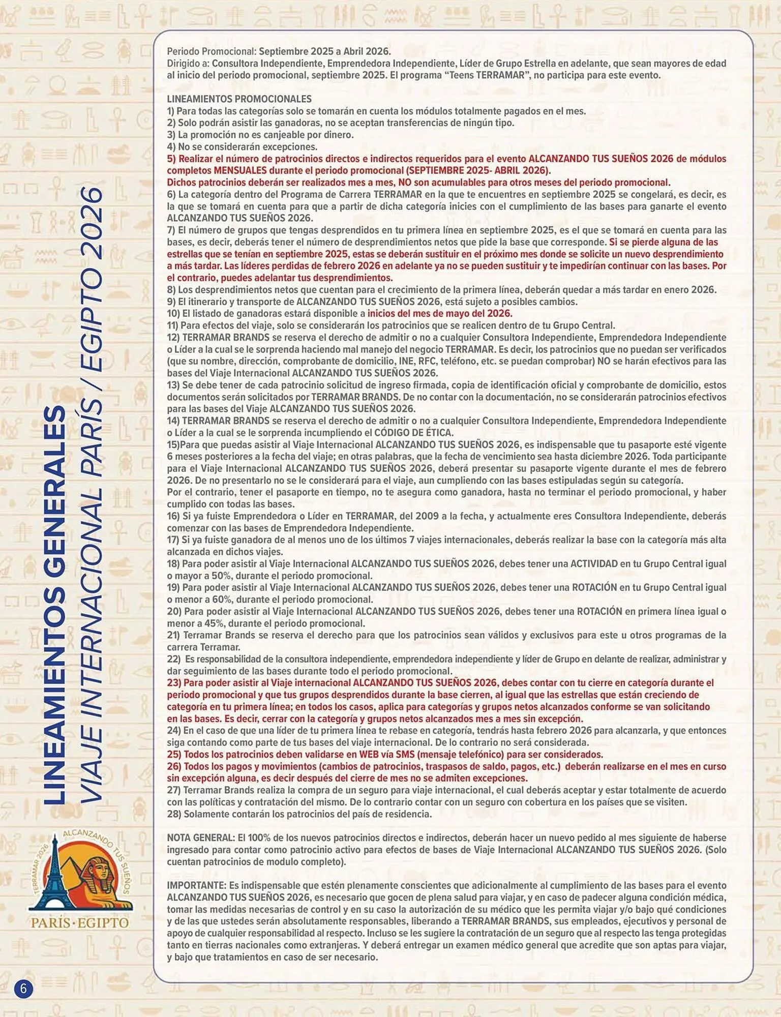 Catálogo de Catálogo Terramar Brands 2 de octubre al 31 de octubre 2025 - Pagina 6