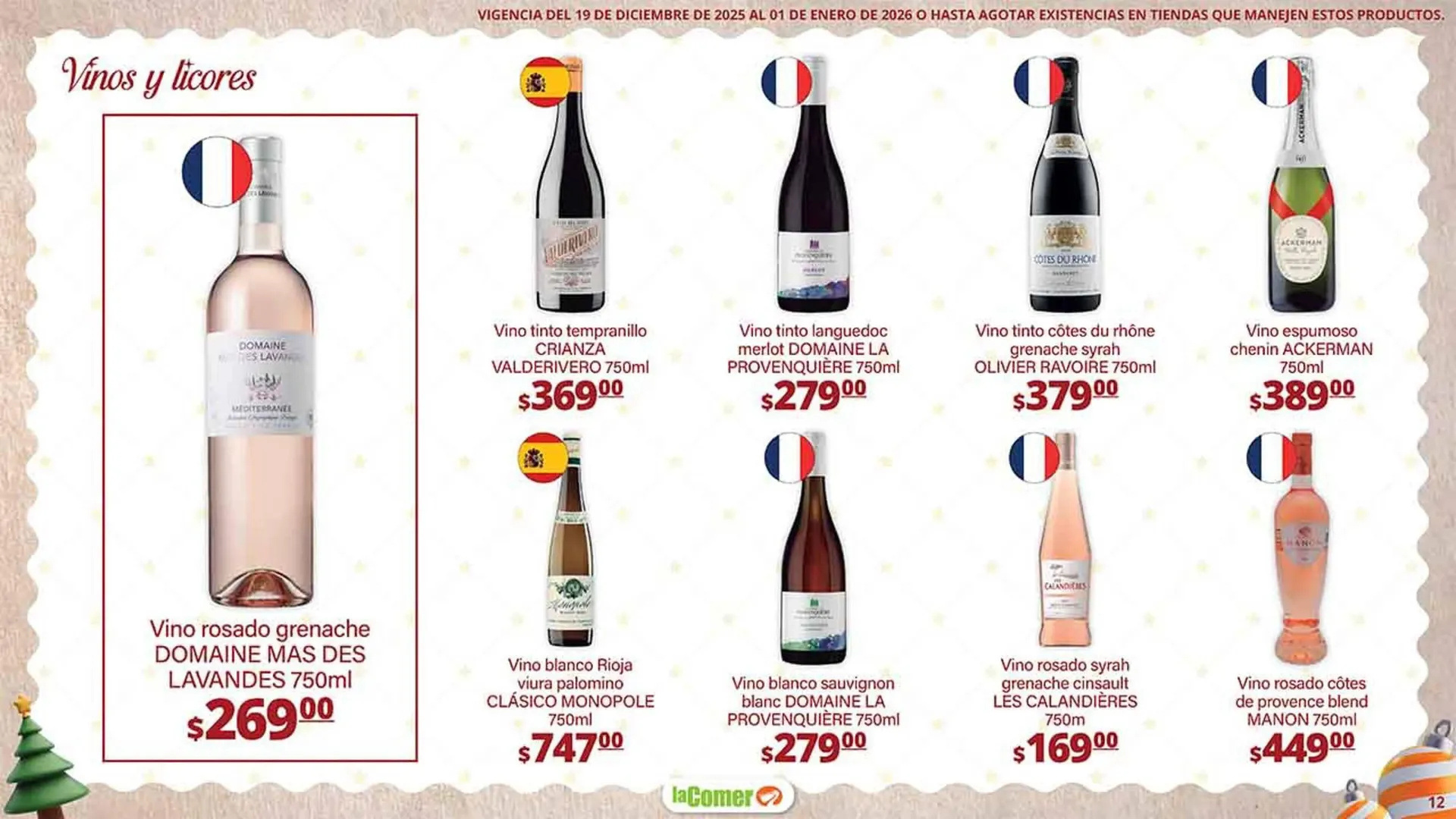 Catálogo de Folleto La Comer 19 de diciembre al 1 de enero 2026 - Pagina 12