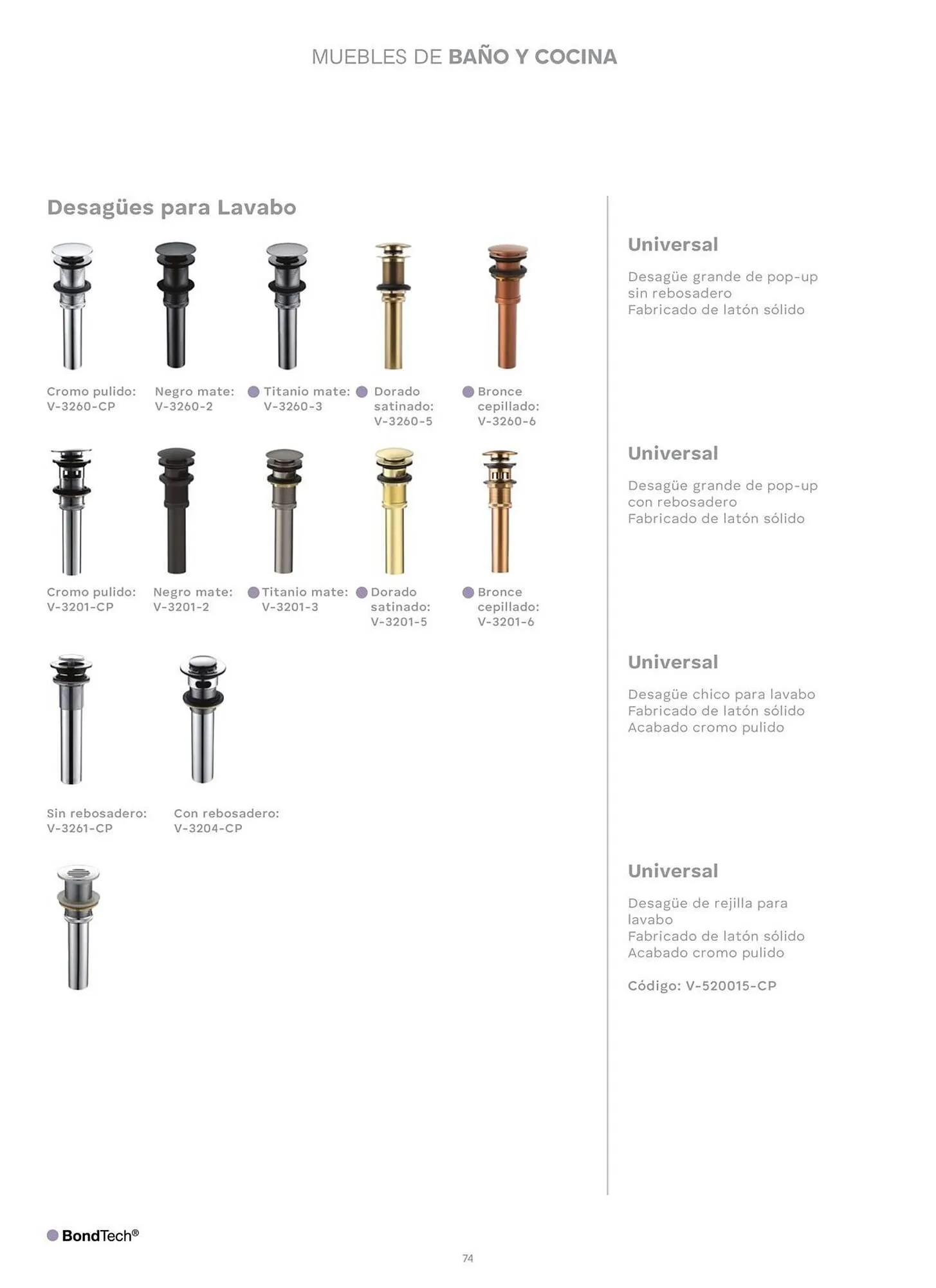 Catálogo de Catálogo Interceramic 3 de octubre al 3 de octubre 2026 - Pagina 74