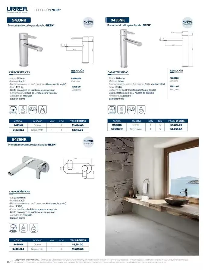 Catálogo de Catálogo Residencial 2025 28 de febrero al 28 de febrero 2026 - Pagina 112