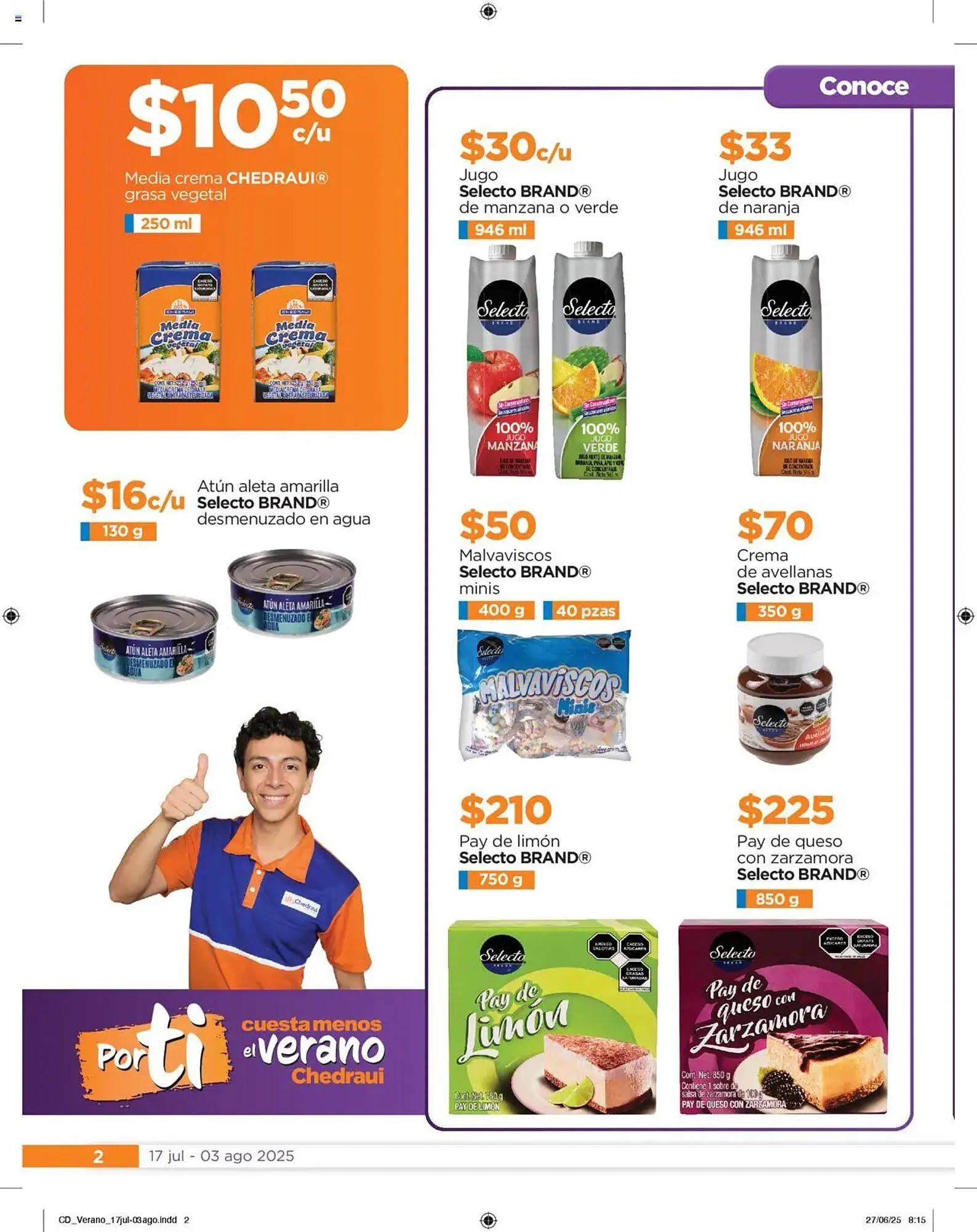 Catálogo de Catálogo Chedraui 17 de julio al 3 de agosto 2025 - Pagina 2