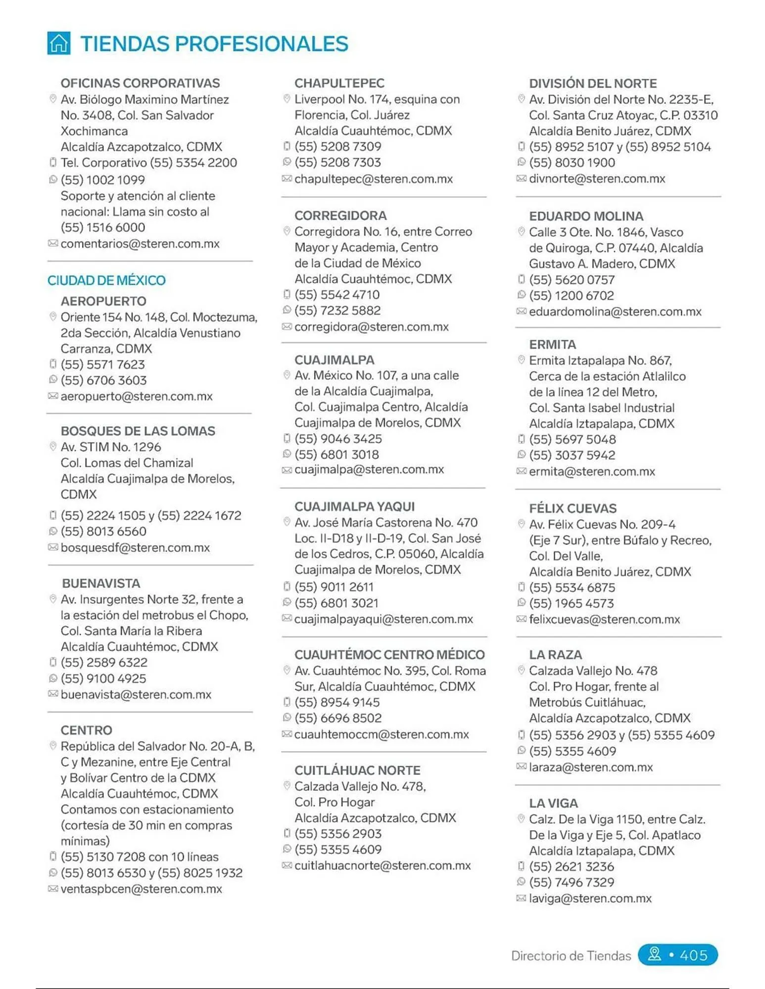 Catálogo de Catálogo Steren 18 de febrero al 31 de diciembre 2025 - Pagina 423