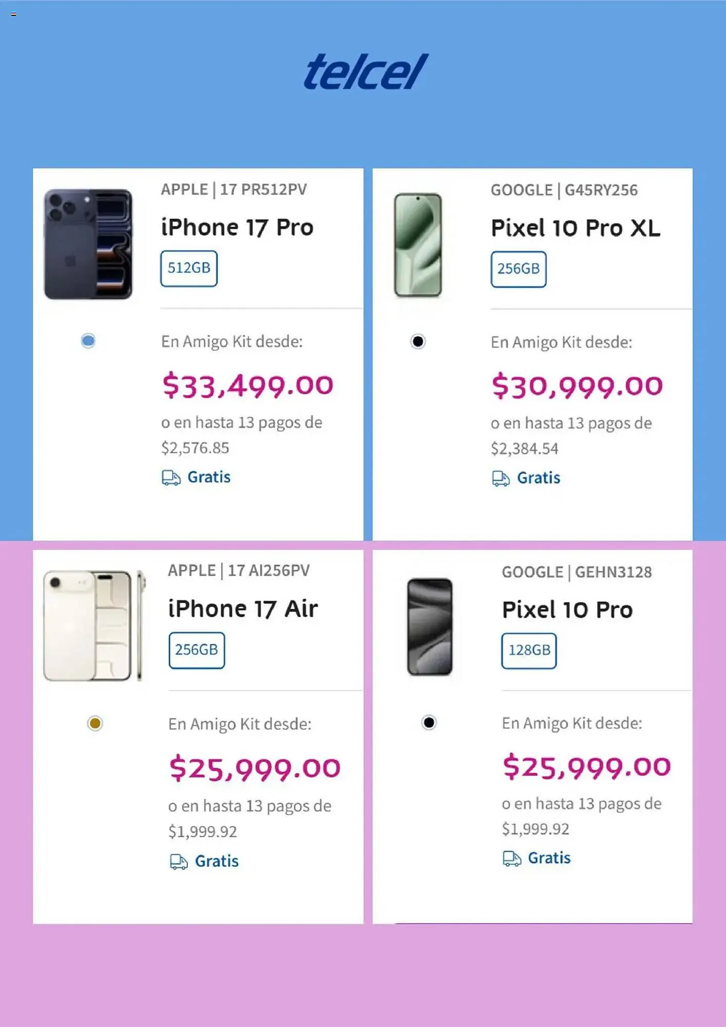 Catálogo de Catálogo Telcel 12 de septiembre al 6 de octubre 2025 - Pagina 3