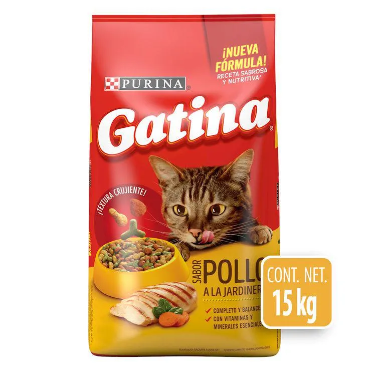 ALIMENTO GATINA POLLO 15 KG - 1 pieza
