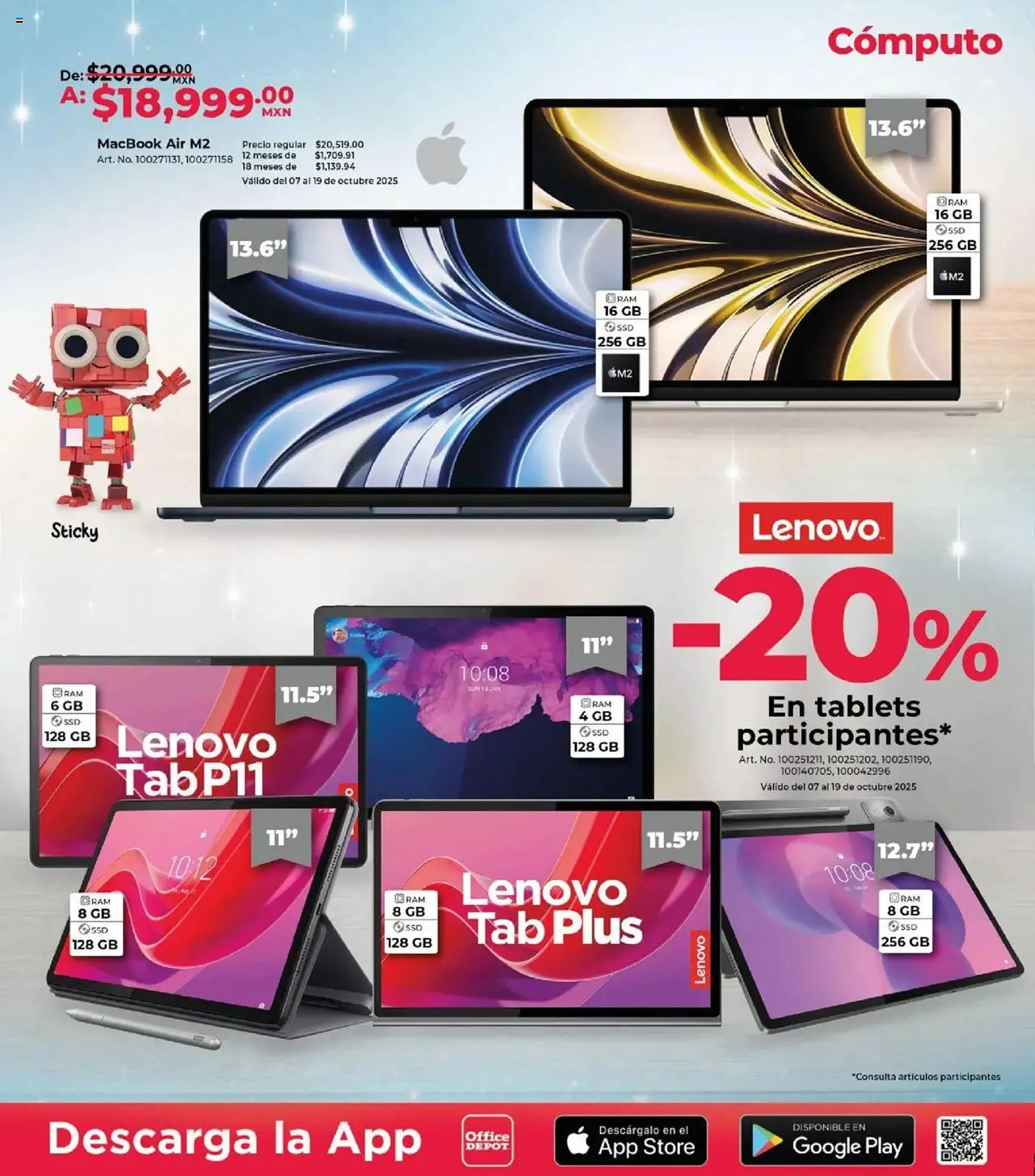 Catálogo de Catálogo Office Depot 1 de octubre al 1 de noviembre 2025 - Pagina 12