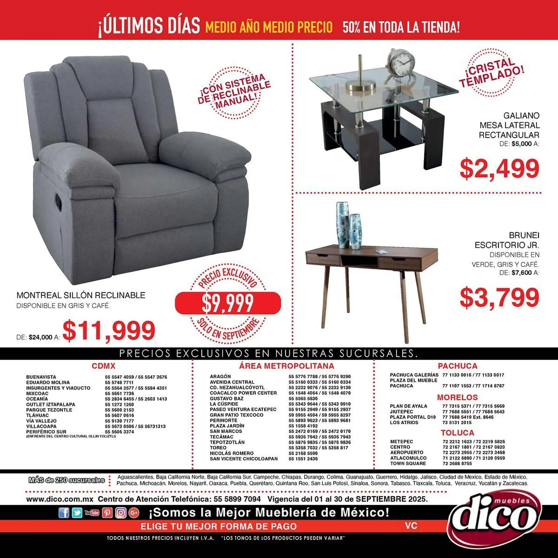 Catálogo de Catálogo Muebles Dico 9 de septiembre al 30 de septiembre 2025 - Pagina 10