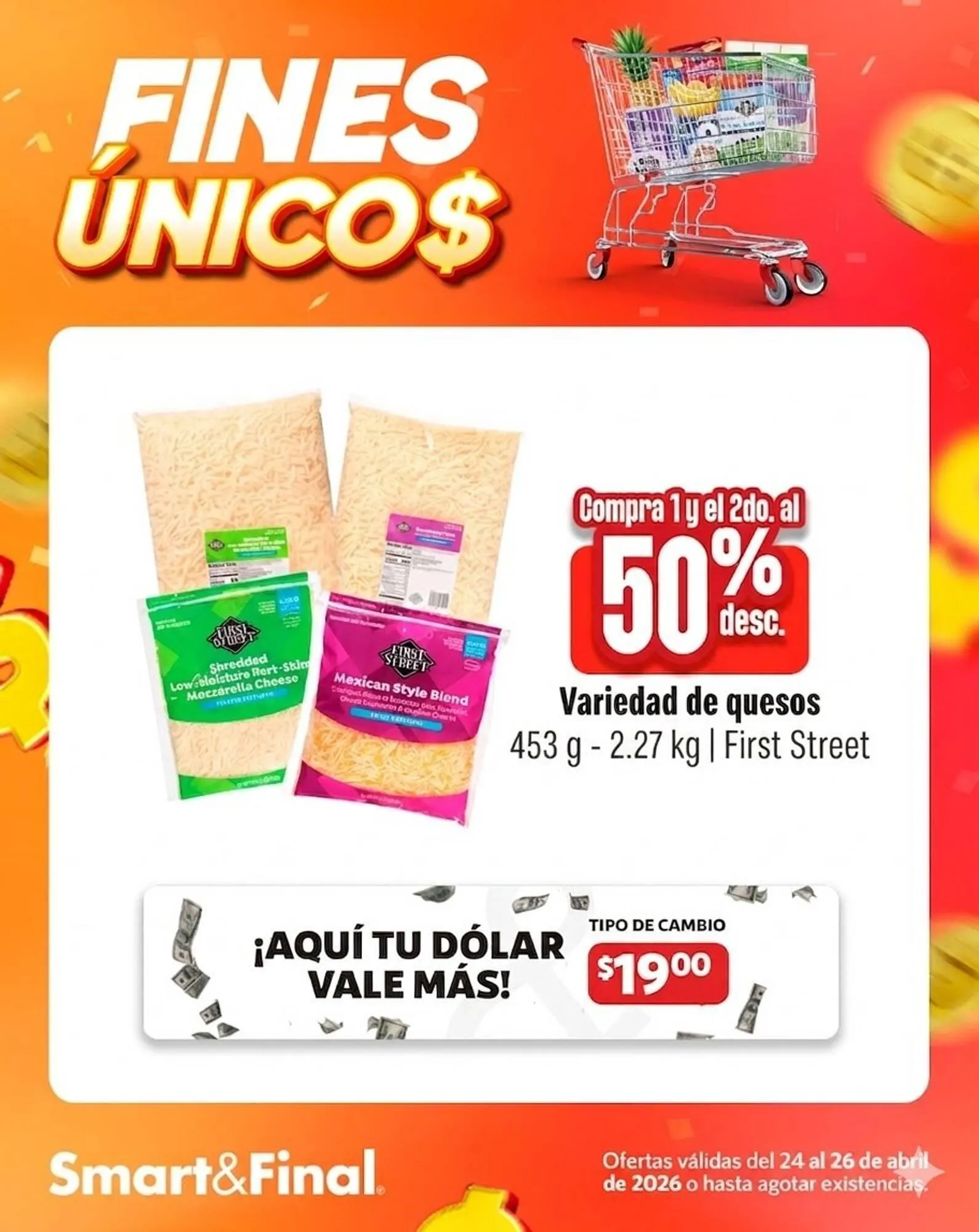 Catálogo de Catálogo Smart & Final 24 de abril al 26 de abril 2026 - Pagina 1