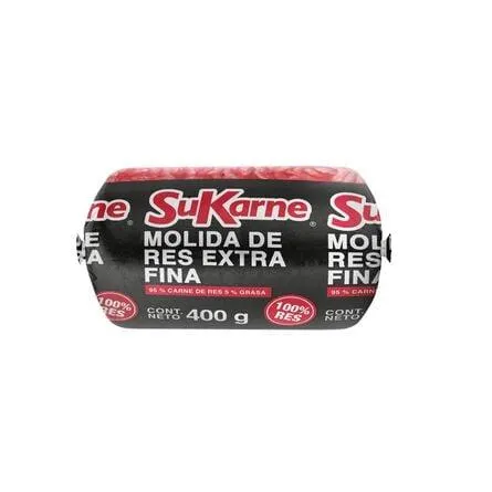 Molida de res SuKarne 95-5 extra fina 400 g