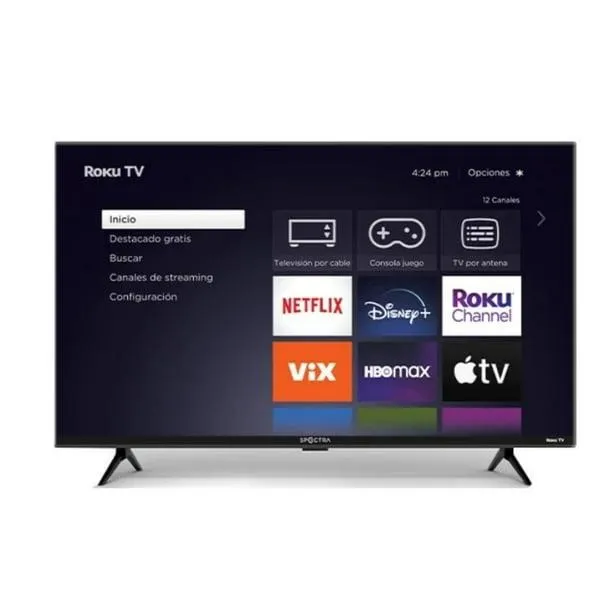 TV 43 Pulgadas Smart TV 43-RSPF Roku TV Led Full HD