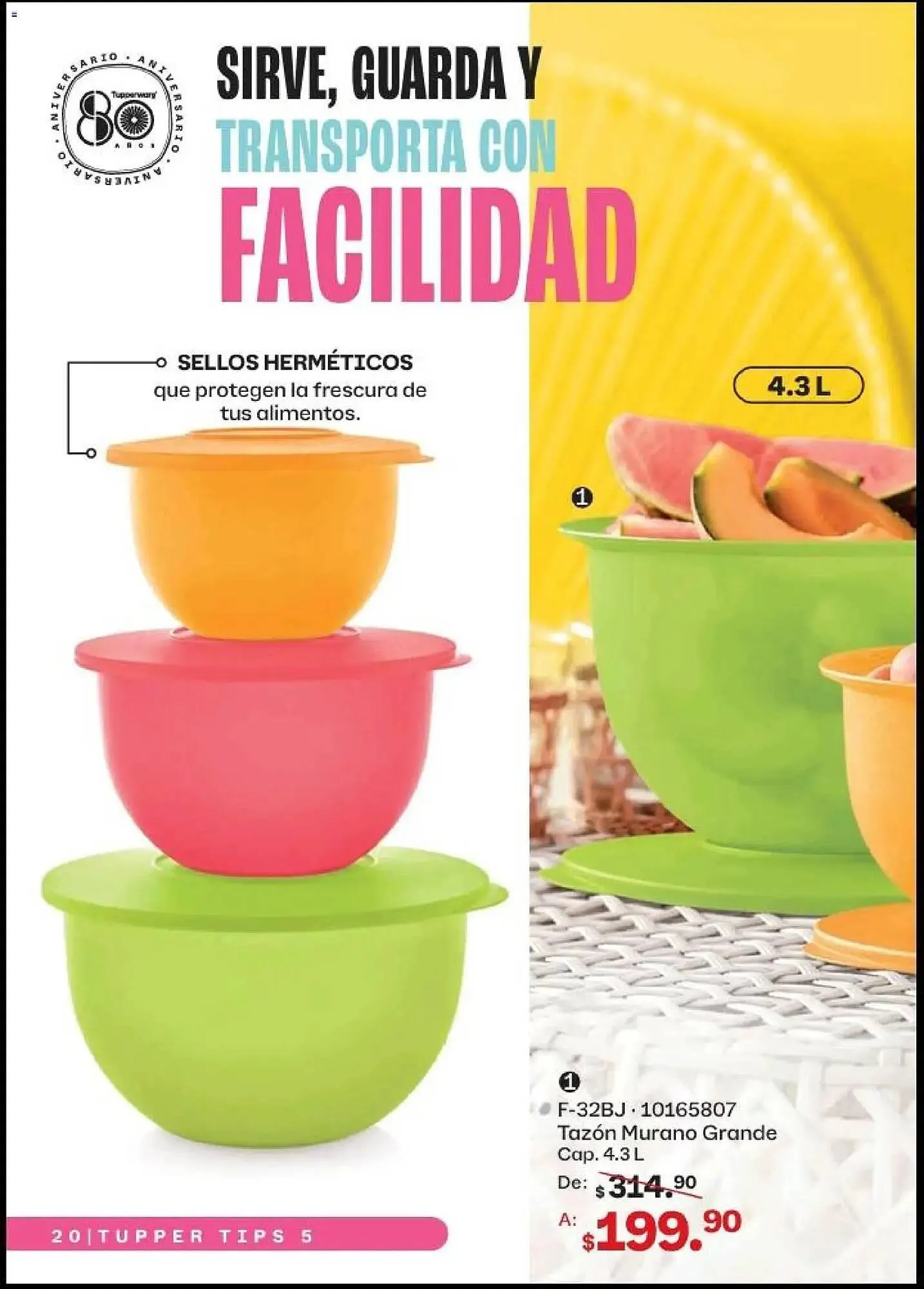 Catálogo de Catálogo Tupperware 20 de abril al 17 de mayo 2026 - Pagina 20