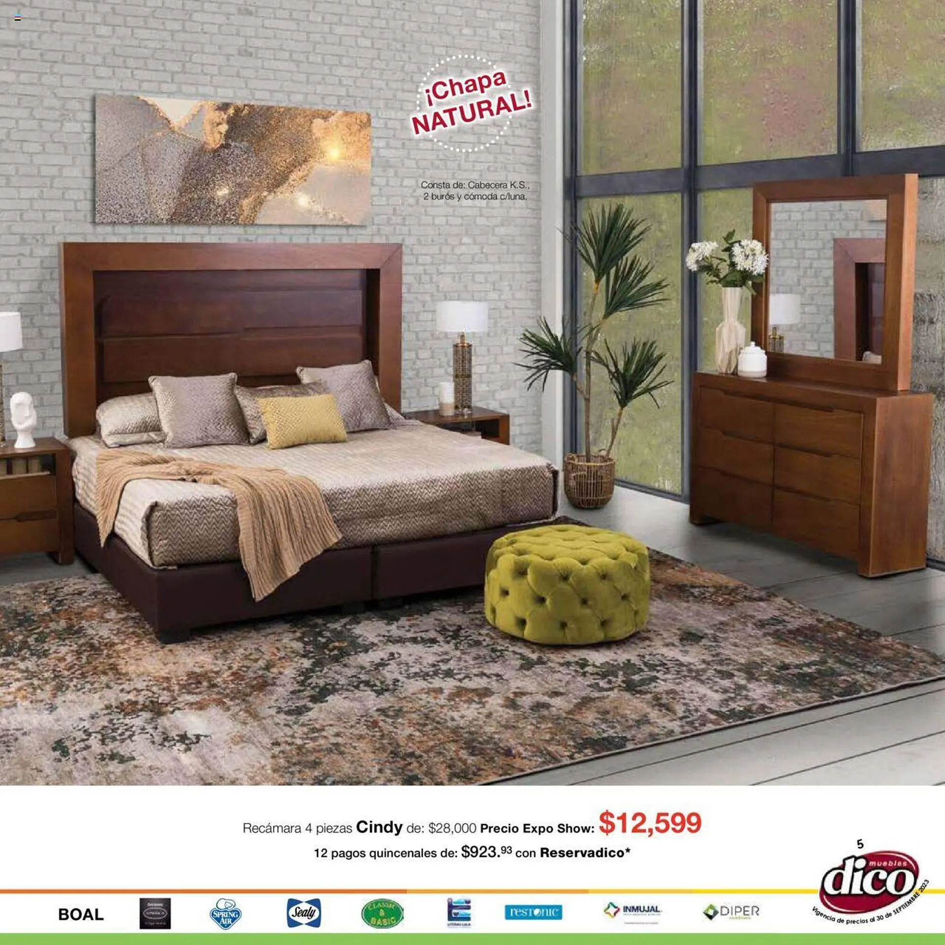 Catálogo de Catálogo Muebles Dico 7 de septiembre al 30 de septiembre 2023 - Pagina 5