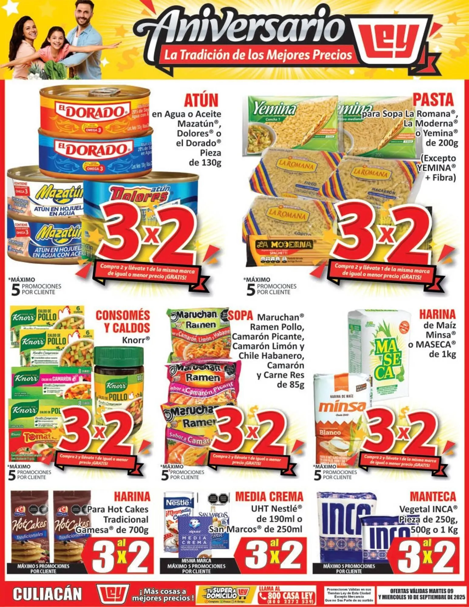 Catálogo de Folleto Casa Ley 9 de septiembre al 10 de septiembre 2025 - Pagina 2
