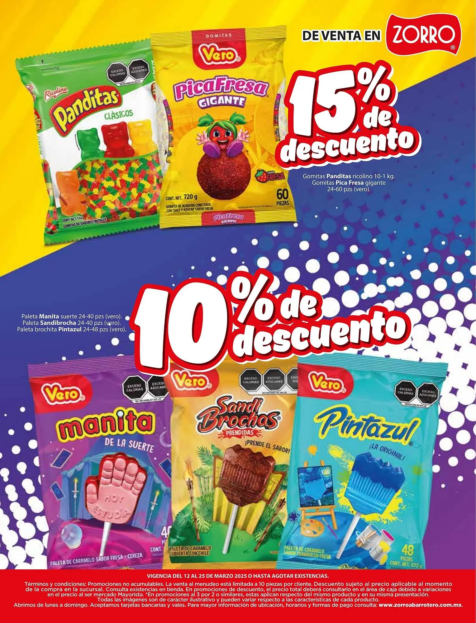 Catálogo de Catálogo Zorro 12 de marzo al 25 de marzo 2025 - Pagina 12