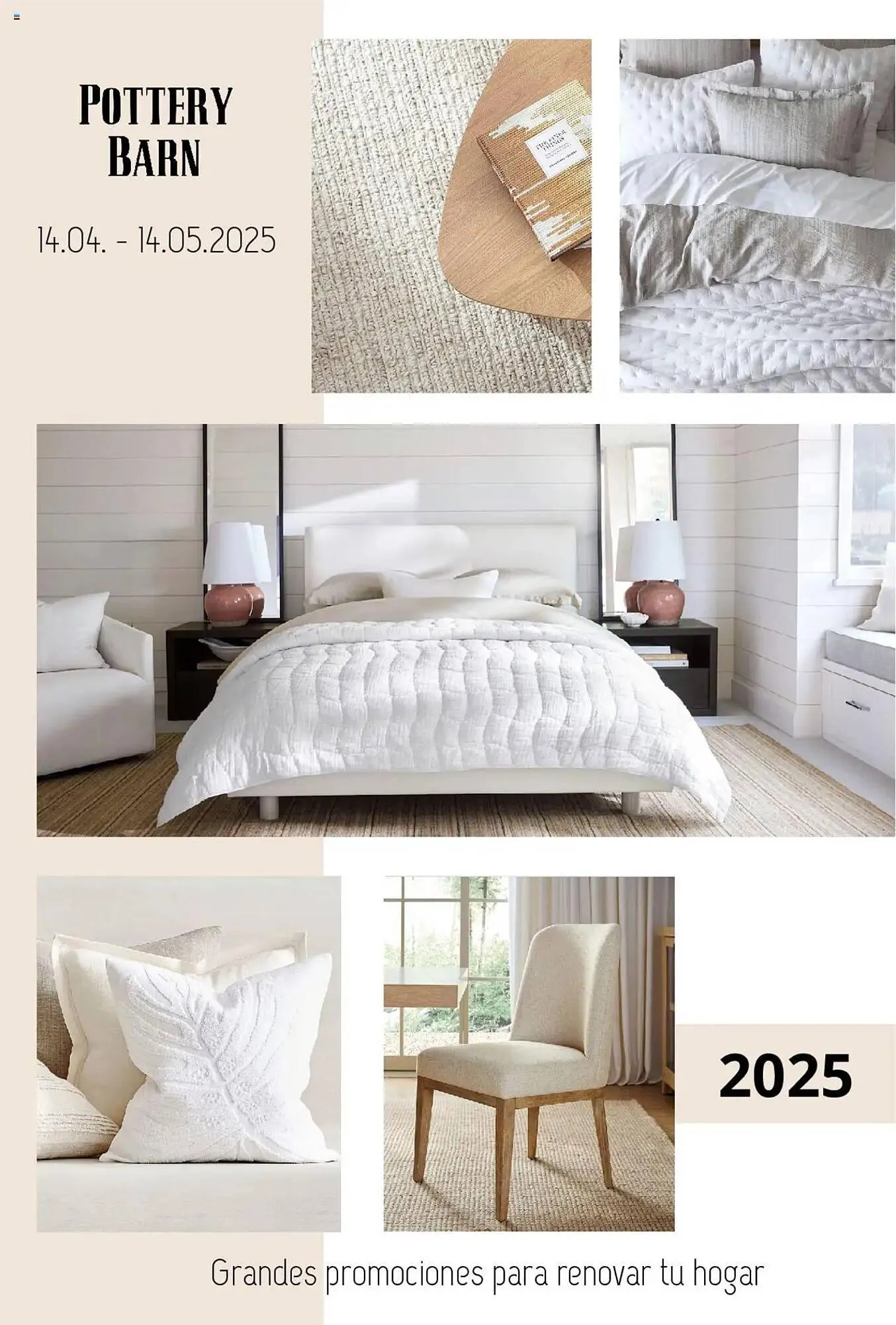 Catálogo de Catálogo Pottery Barn 14 de abril al 14 de mayo 2025 - Pagina 1