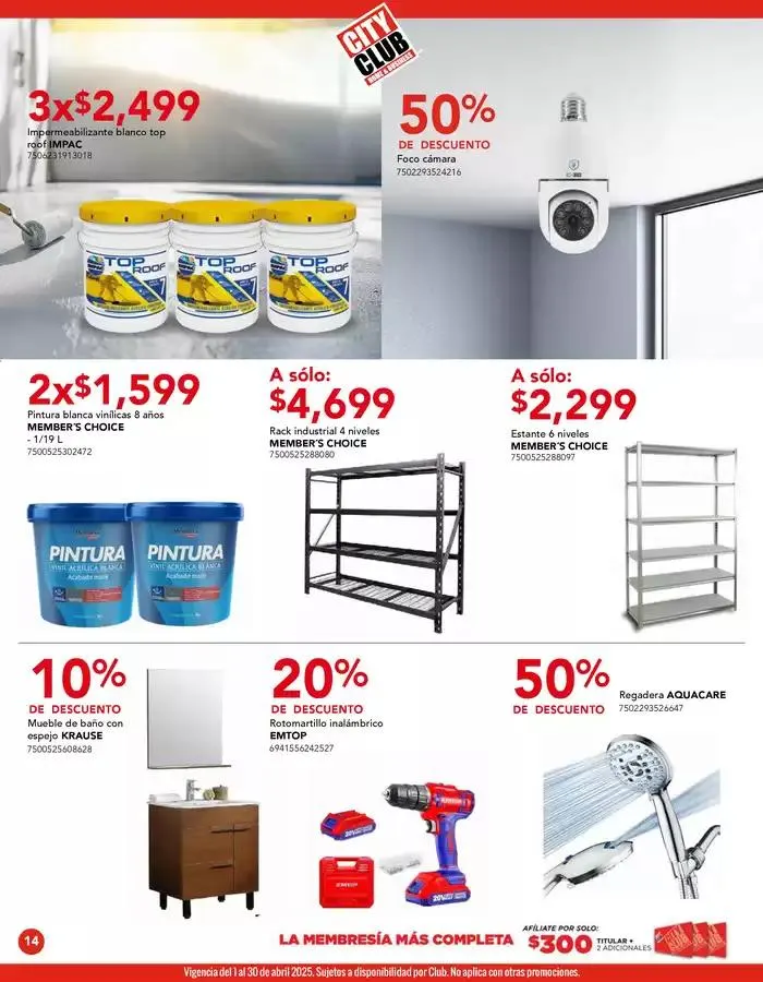 Catálogo de Folleto 1 de abril al 30 de abril 2025 - Pagina 14