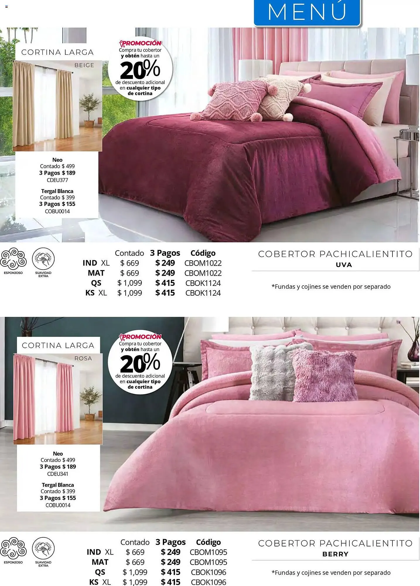 Catálogo de Catálogo Colchas Concord 1 de mayo al 1 de agosto 2026 - Pagina 311