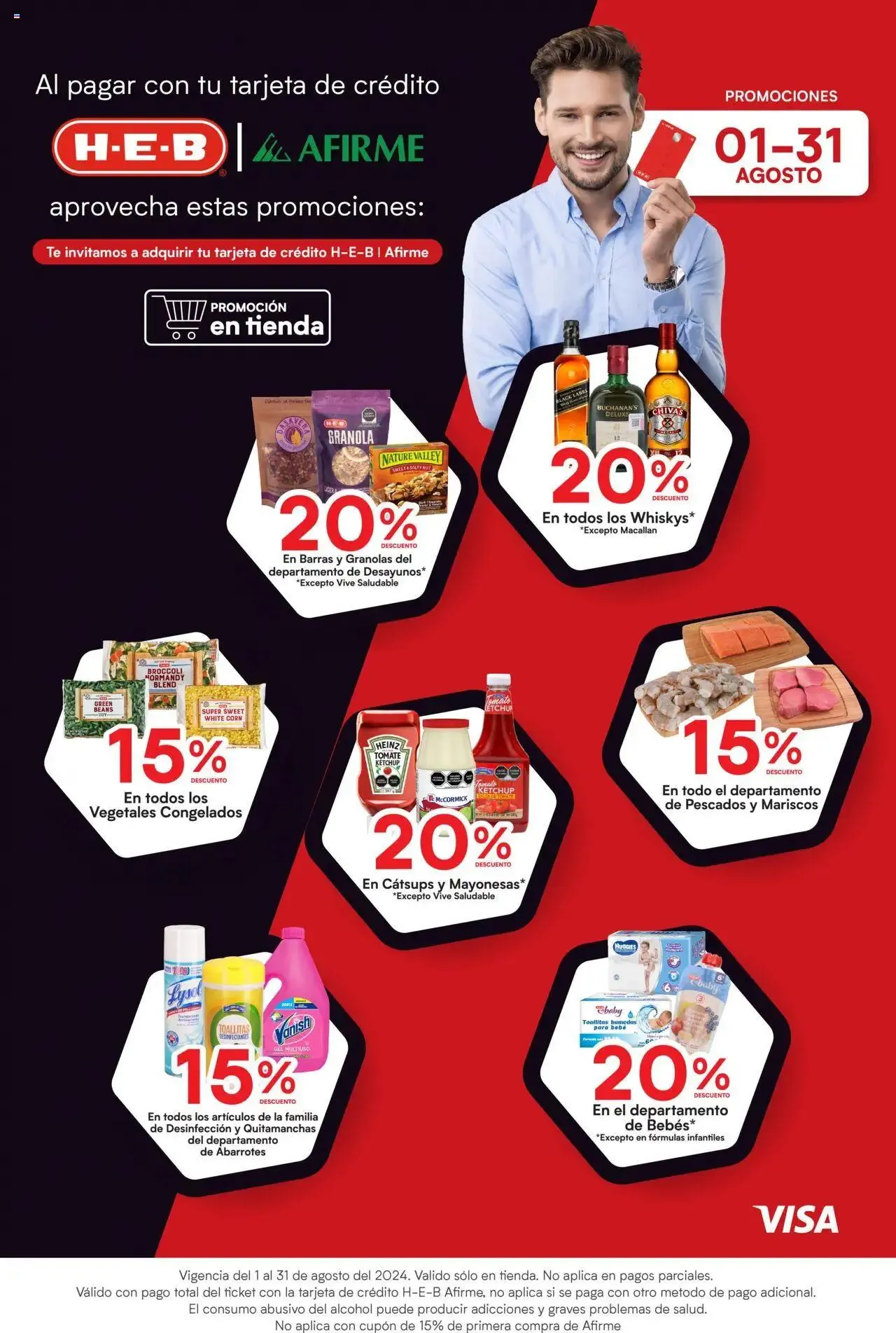 Catálogo de H-E-B folleto 1 de agosto al 31 de agosto 2024 - Pagina 1