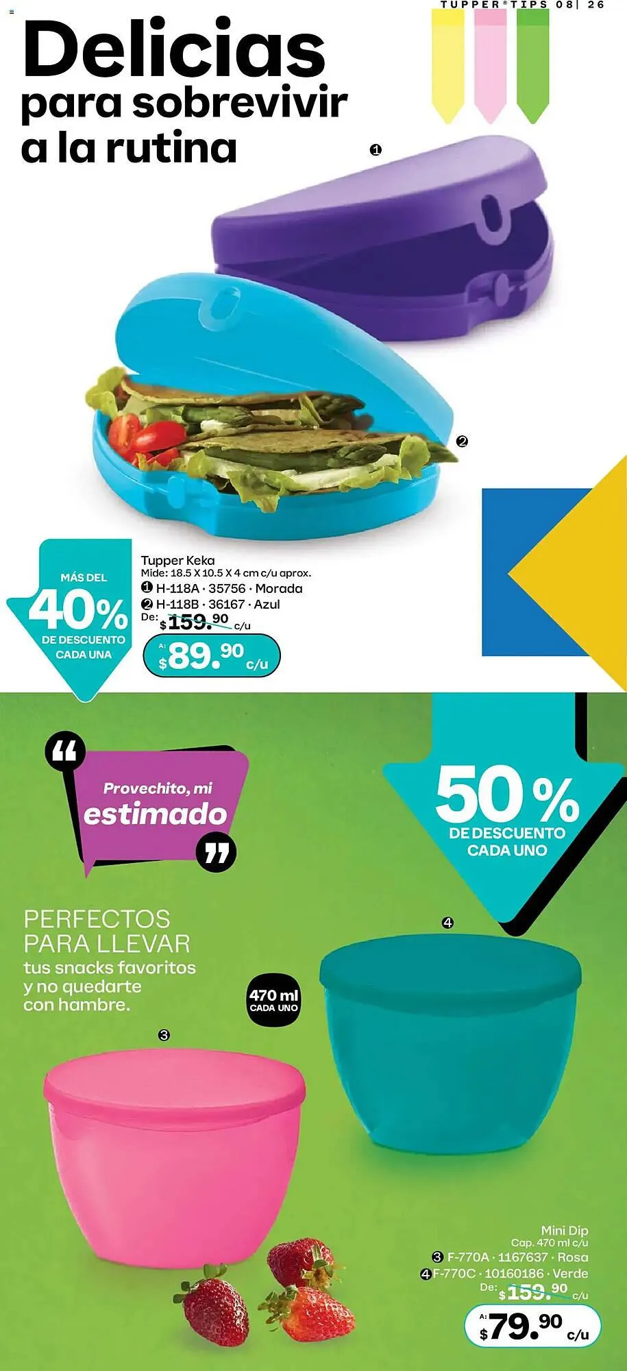 Catálogo de Catálogo Tupperware 14 de julio al 11 de agosto 2025 - Pagina 26