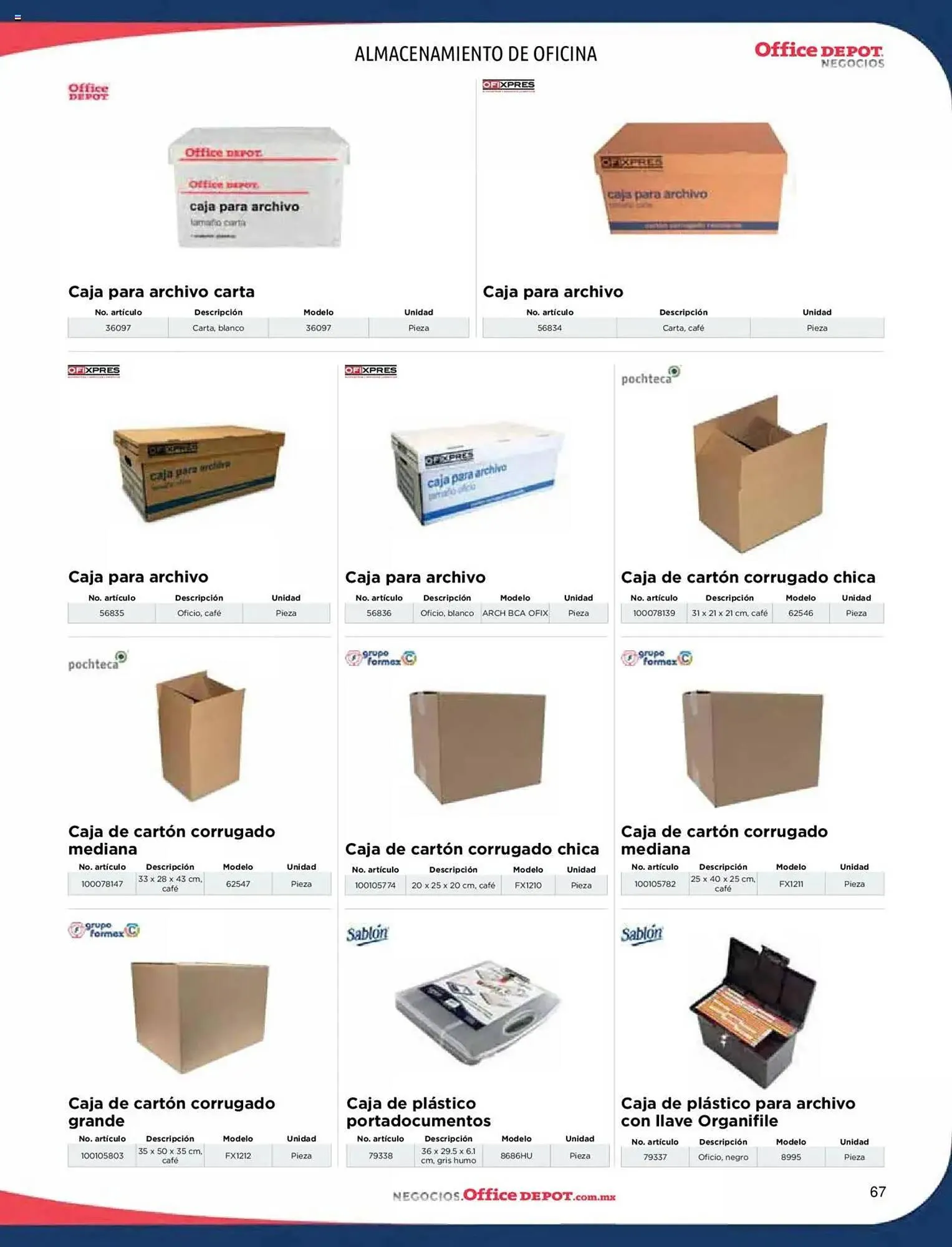 Catálogo de Catálogo Office Depot 9 de enero al 31 de diciembre 2025 - Pagina 69