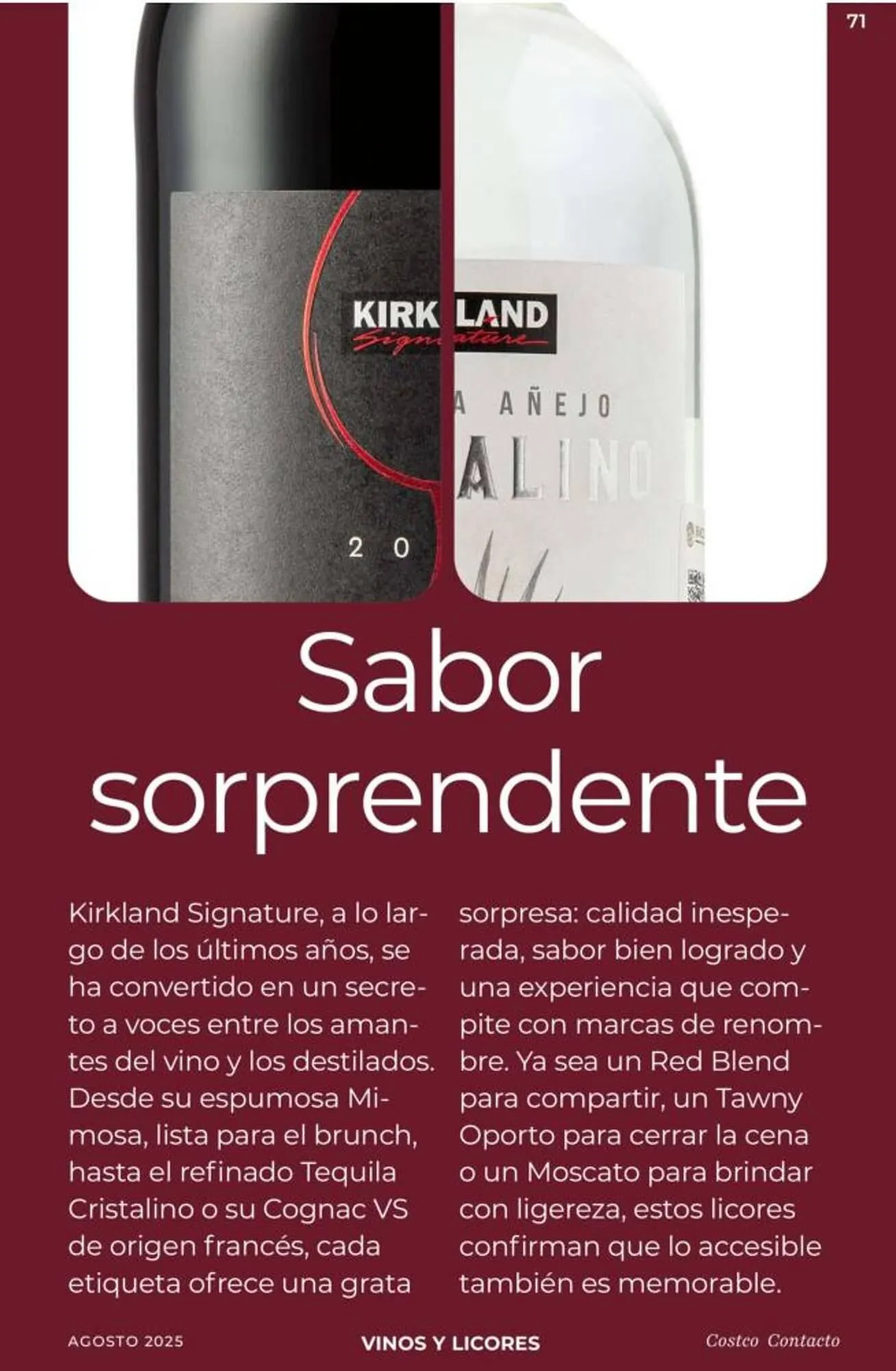 Catálogo de Catálogo Costco 1 de agosto al 31 de agosto 2025 - Pagina 71