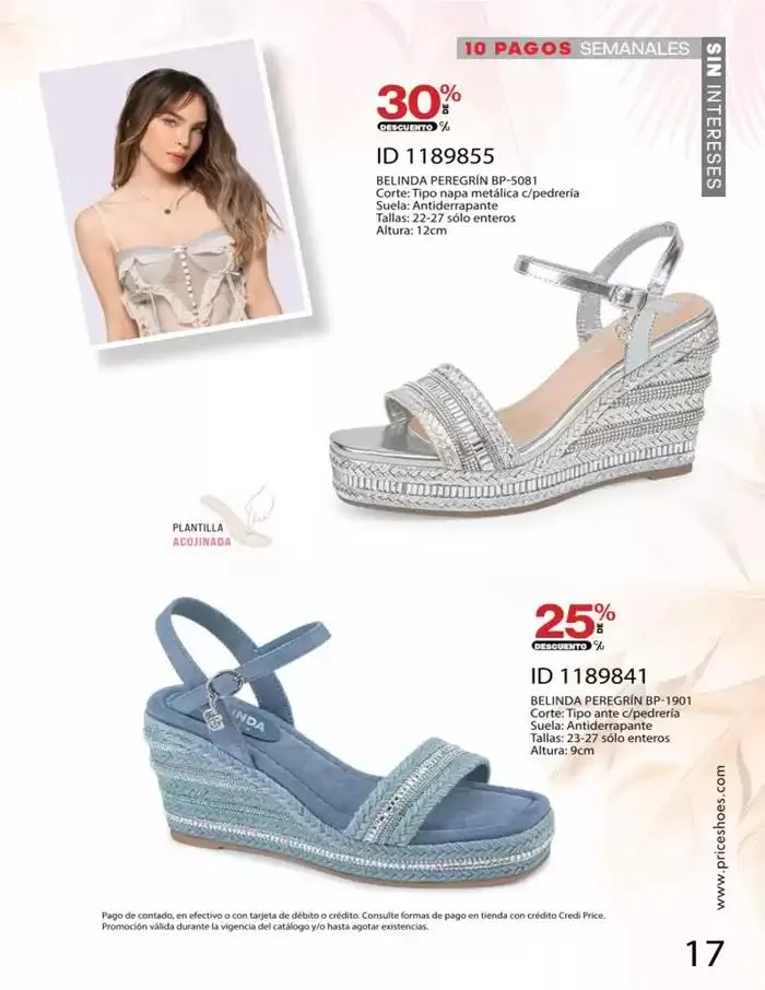 Catálogo de 10 PAGOS SIN INT | CALZADO | PV | 2025 | 1E 1 de abril al 30 de septiembre 2025 - Pagina 17