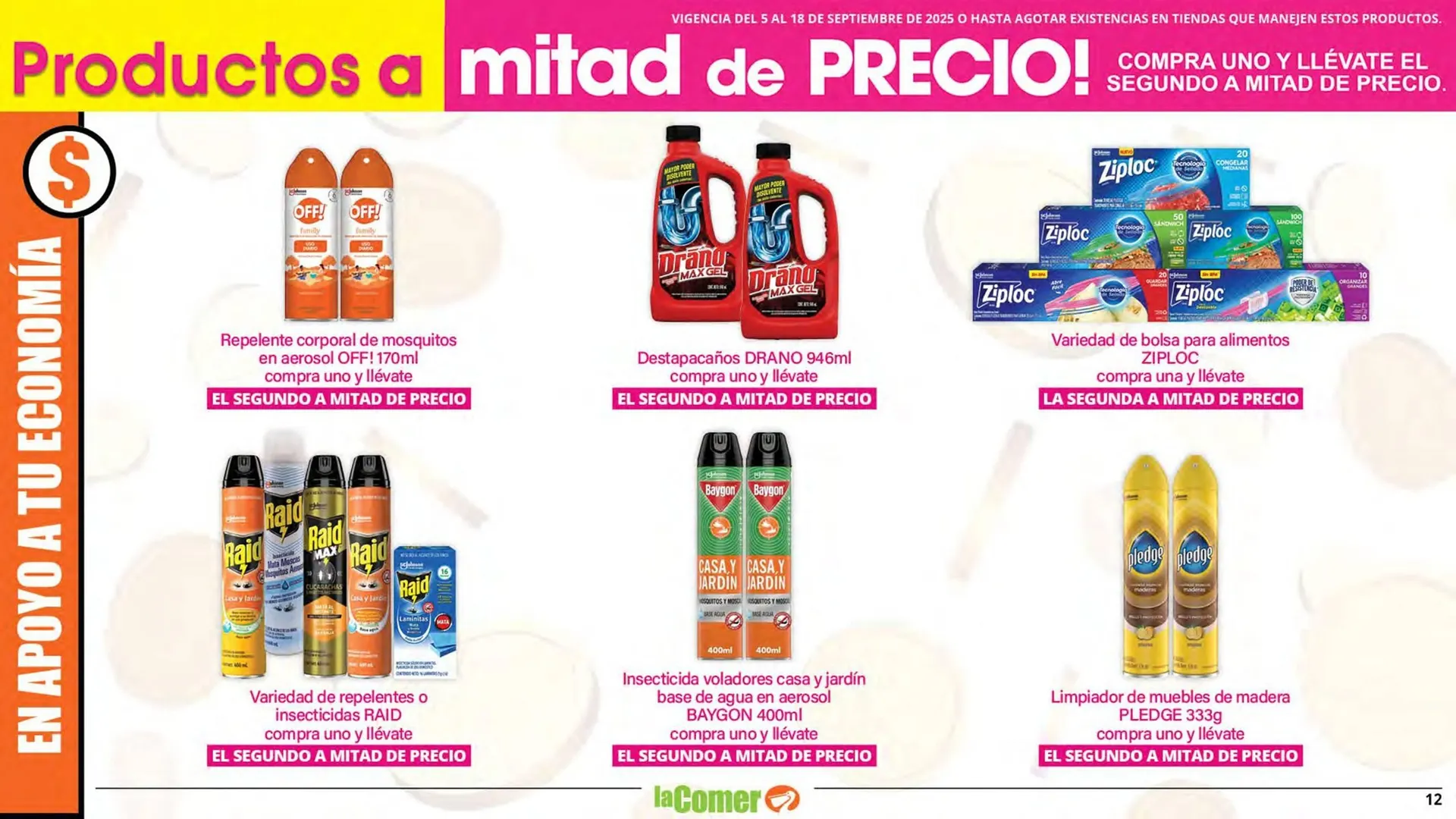 Catálogo de Folleto La Comer 5 de septiembre al 18 de septiembre 2025 - Pagina 12