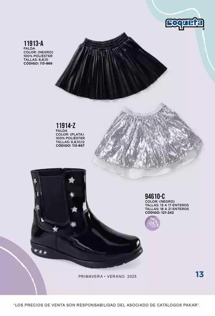 Catálogo de Pakar Coqueta 31 de enero al 31 de agosto 2025 - Pagina 13