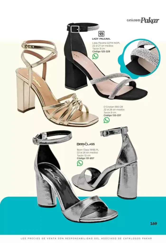 Catálogo de Pakar Sandalia 31 de enero al 31 de mayo 2025 - Pagina 169
