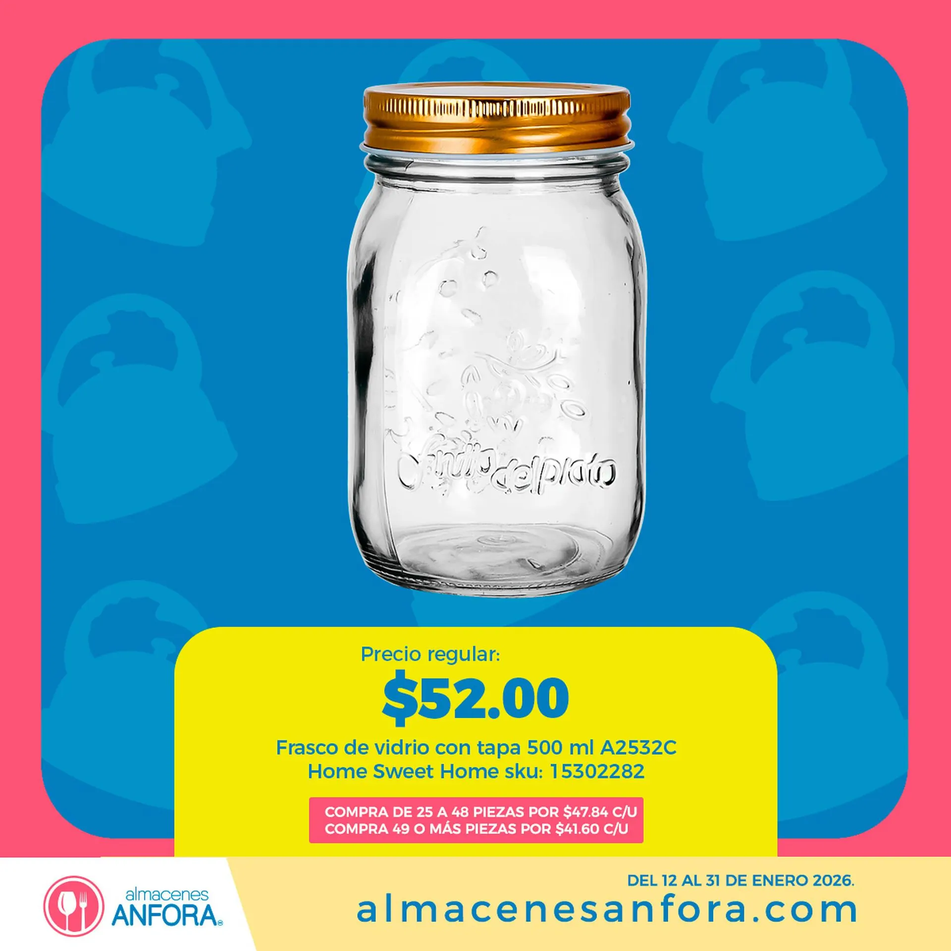 Catálogo de Catálogo Almacenes Anfora 14 de enero al 31 de enero 2026 - Pagina 1