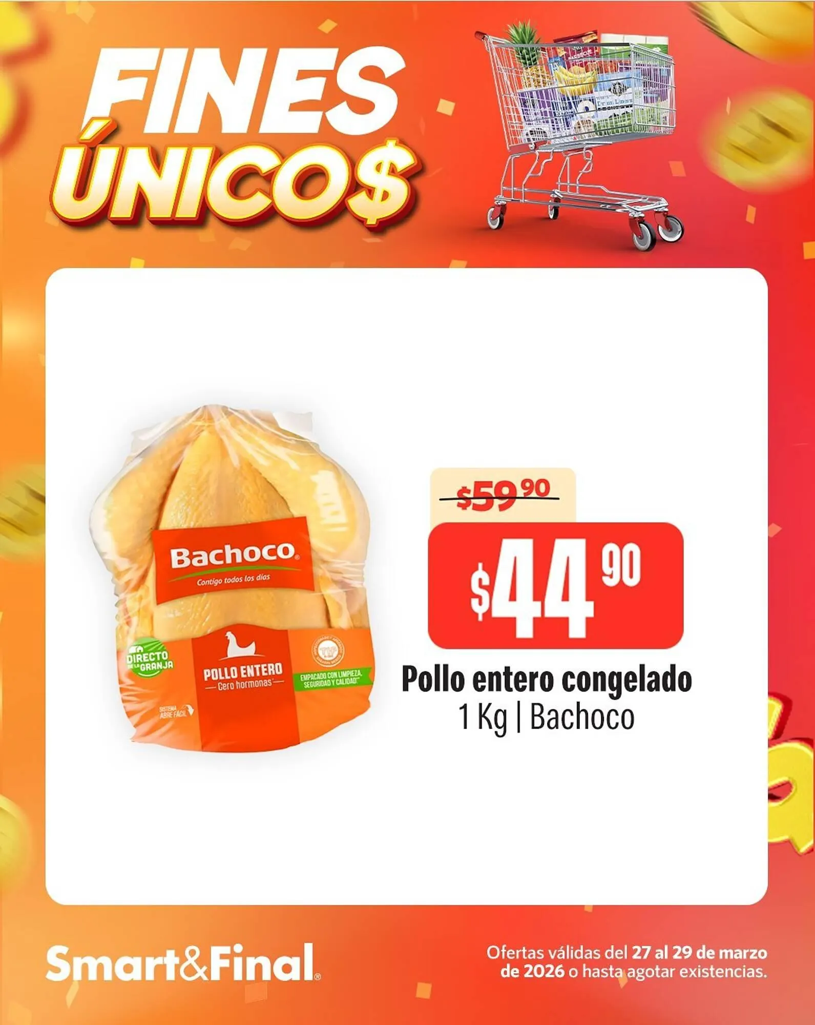 Catálogo de Catálogo Smart & Final 27 de marzo al 29 de marzo 2026 - Pagina 1