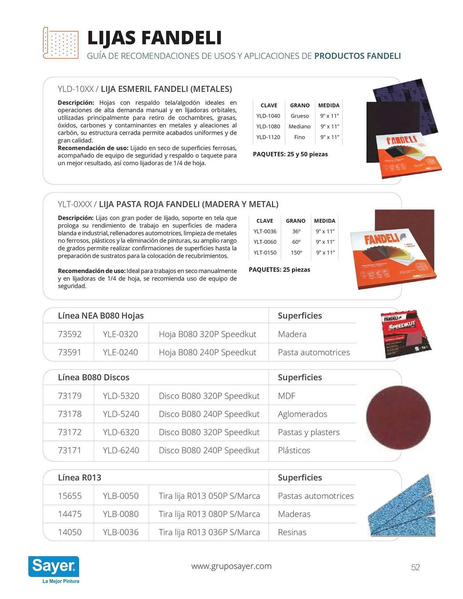 Catálogo de Catálogo Sayer 3 de enero al 31 de diciembre 2024 - Pagina 52