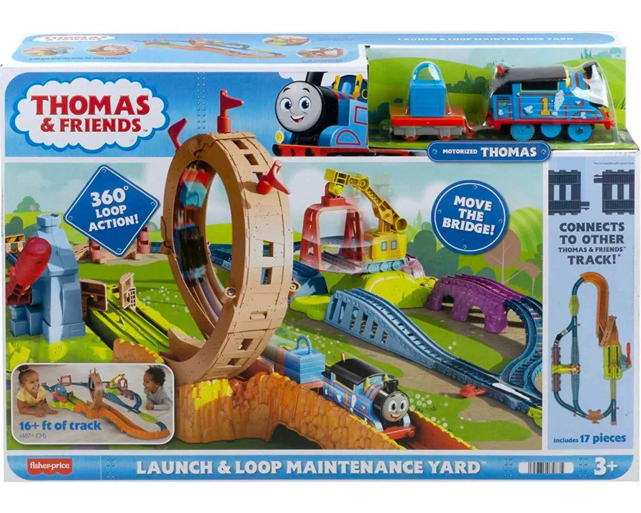 Thomas & Friends Trackmaster Pista Círculo del Jardín de Mantenimiento