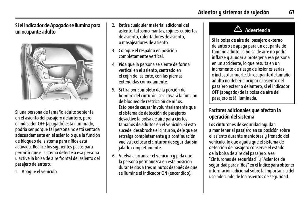 Catálogo de Chevrolet Corvette Stingray Manual del propietario 22 de enero al 31 de diciembre 2025 - Pagina 68