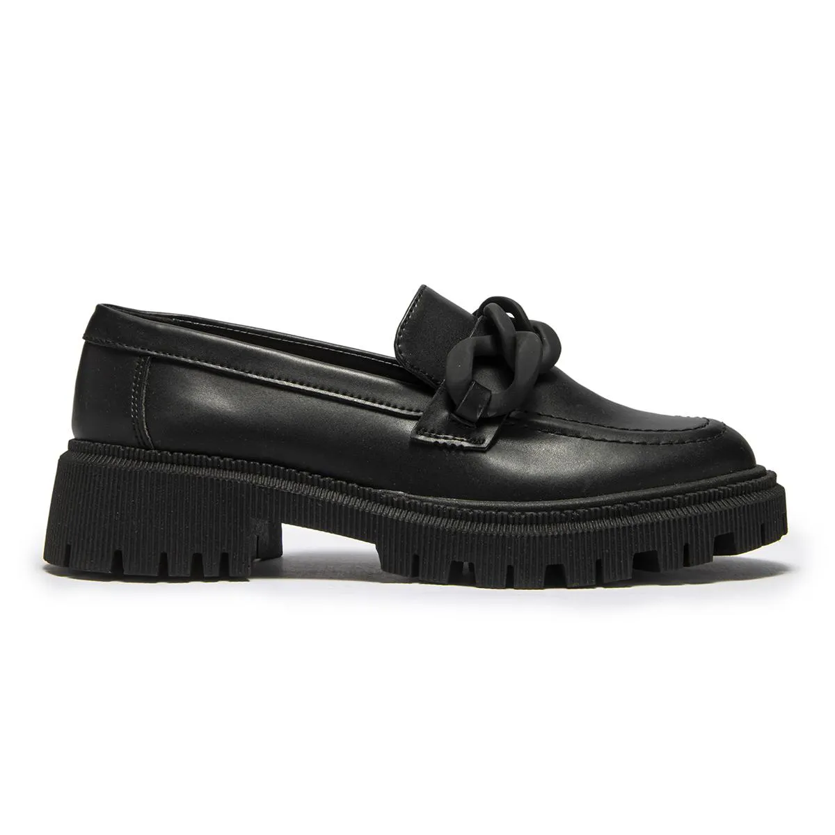 MOCASÍN CASUAL SUELA DENTADA CAPA DE OZONO PARA MUJER ESTILO 636801 NEGRO