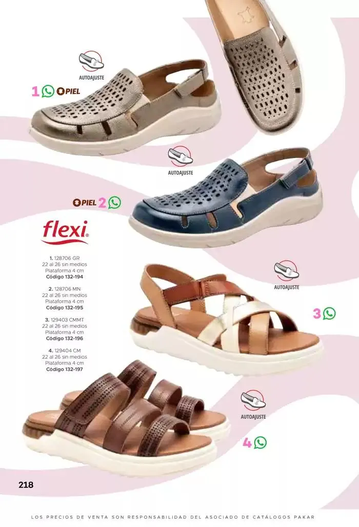 Catálogo de Pakar Sandalia 31 de enero al 31 de mayo 2025 - Pagina 218