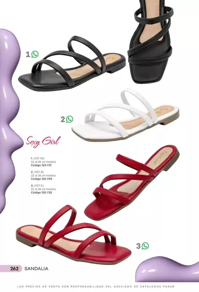 Catálogo de Pakar Sandalia 31 de enero al 31 de mayo 2025 - Pagina 262