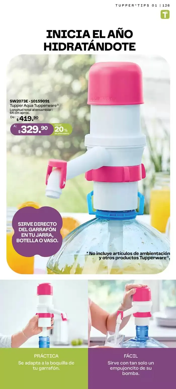 Catálogo de Tupper Tips 01 6 de enero al 26 de enero 2025 - Pagina 126