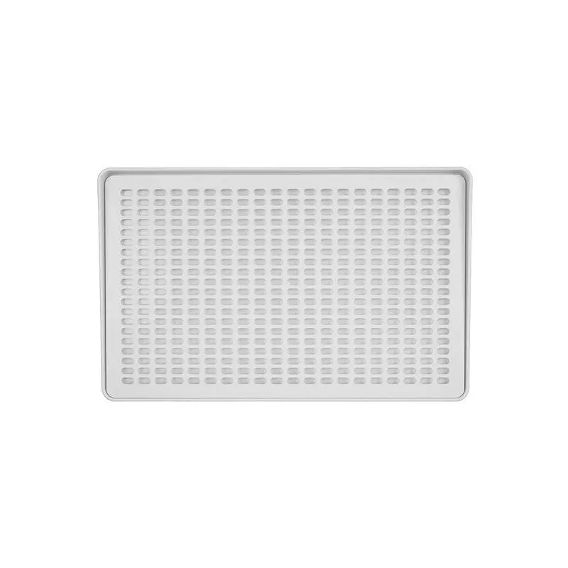 Bandeja De Drenaje Plástico Blanca 29.6x18.6x2 cm