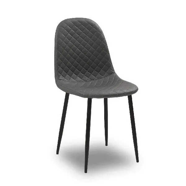SILLA BERLINO ZEN PU GRIS