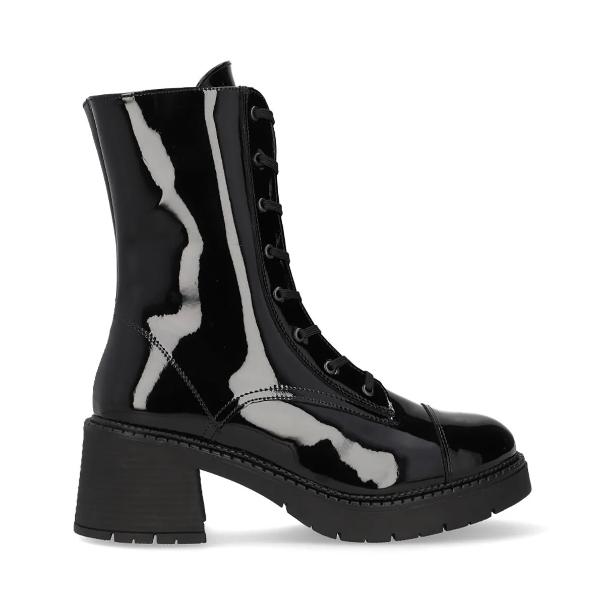 BOTÍN OZONO PARA MUJER ESTILO 648801 NEGRO